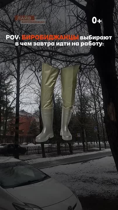 Ты живешь в Биробиджане, а за окном конец марта