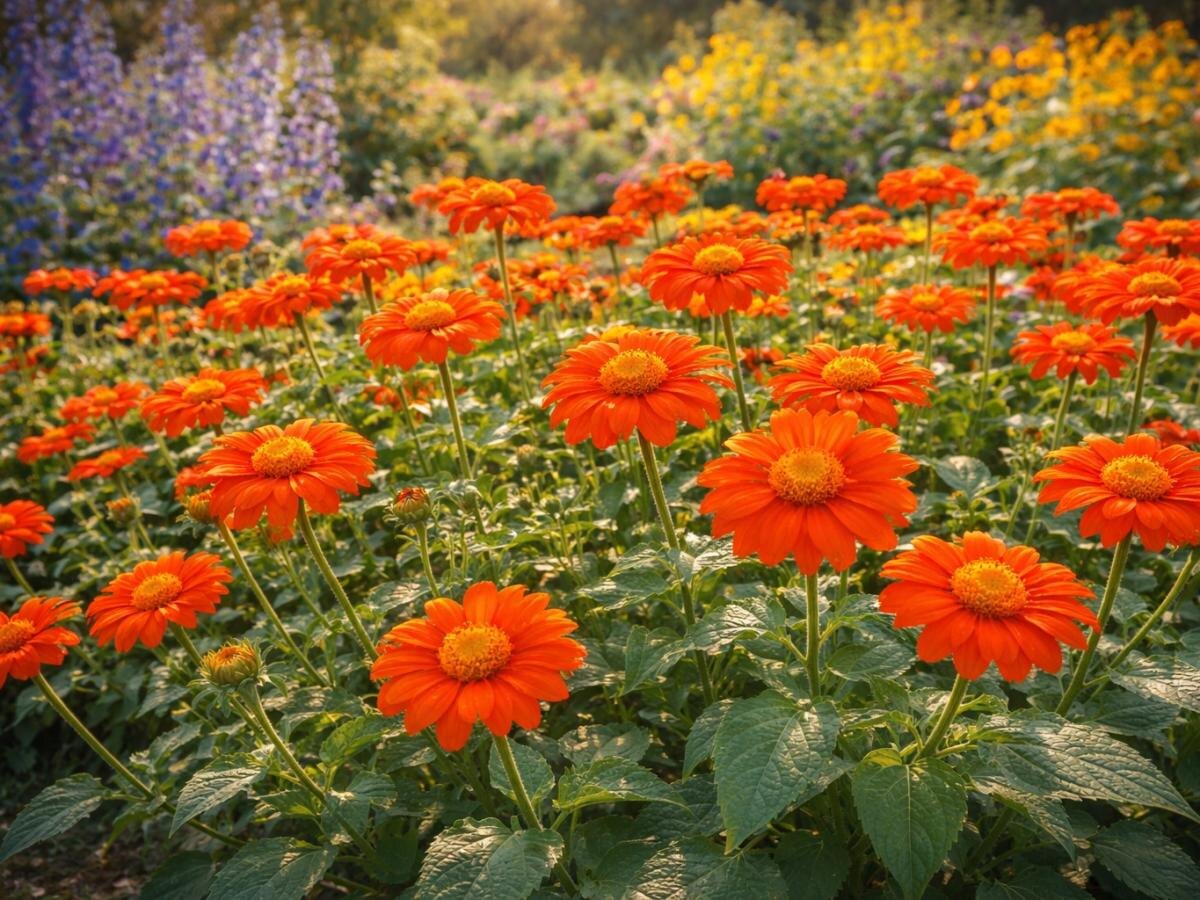 Цветочная феерия: огненные титонии в вашем саду