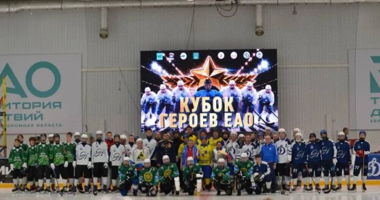 Команда «Динамо» завоевала серебро в турнире по мини-хоккею с мячом «Кубок Героев»