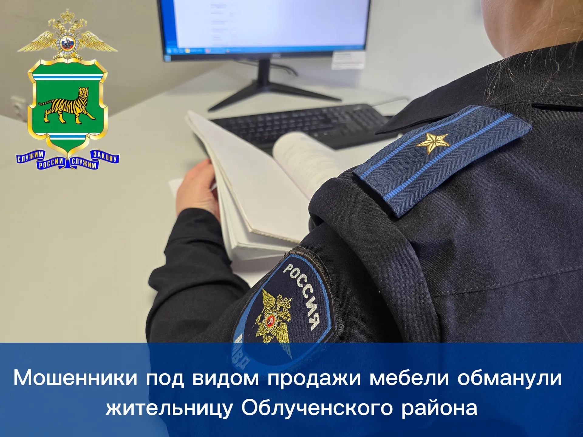 Мошенники под видом продажи мебели обманули жительницу Облученского района
