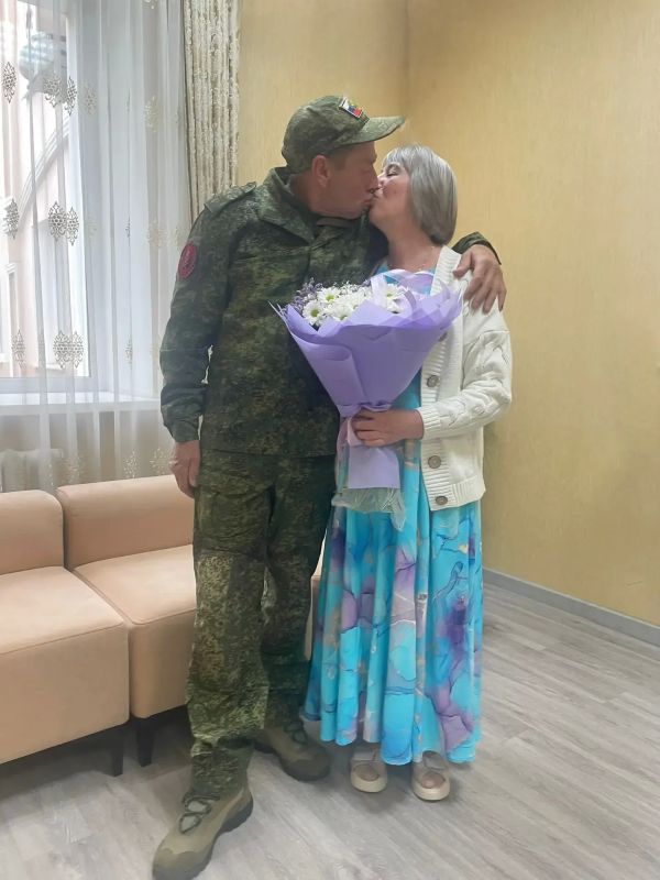 Участник СВО женился в Биробиджане Участник СВО женился в Биробиджане
