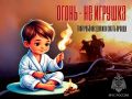 Огонь - не игрушка. Объясни это ребёнку, пока не поздно