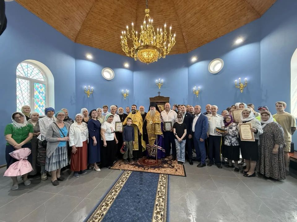 Освятили часовню воинской славы в посёлке Приамурский ЕАО Освятили часовню воинской славы в посёлке Приамурский ЕАО
