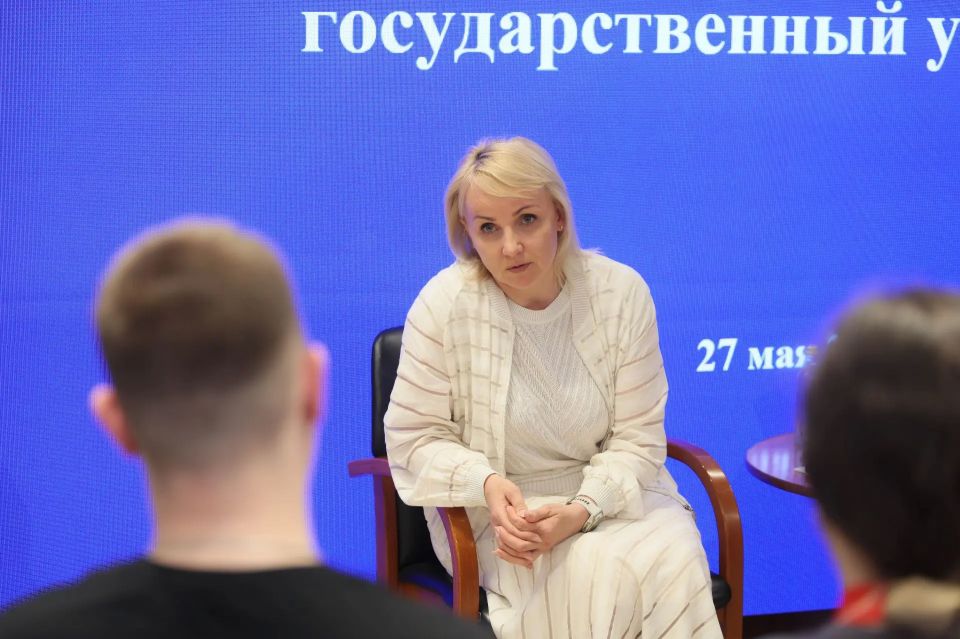 Мария Костюк: Провела встречу со студентами ТОГУ — нашими земляками, которые сегодня получают образование за пределами области Мария Костюк: Провела встречу со студентами ТОГУ — нашими земляками, которые сегодня получают образование за пределами области