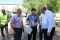 Сергей Радецкий оценил фронт дорожных работ в микрорайоне Сопка