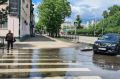 В Биробиджане городские власти взялись решить вопрос с отводом воды на переулке Театральном