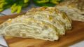 Вкусный лаваш: рулет с творогом и бананом для гурманов