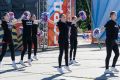 Открытая зарядка на площади Ленина