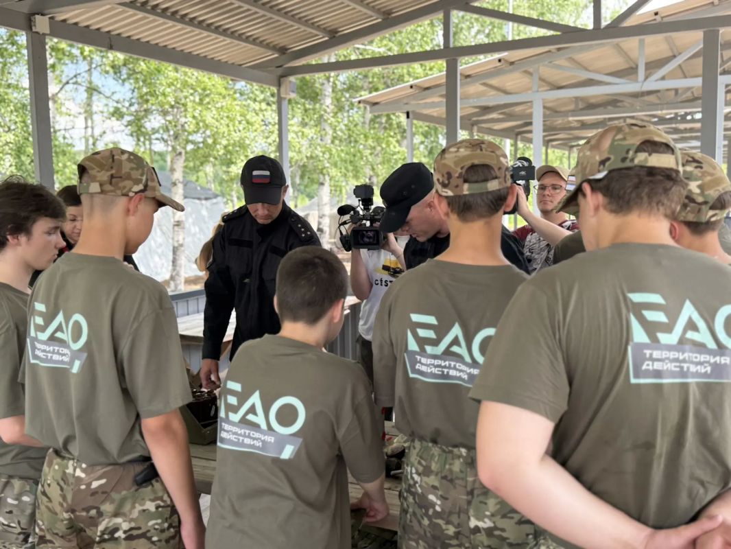 Военно-инструктивные сборы «Движения Первых» стартовали в Еврейской автономной области Военно-инструктивные сборы «Движения Первых» стартовали в Еврейской автономной области