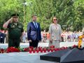 В День памяти и скорби в Биробиджане состоялась церемония возложения цветов к мемориалу