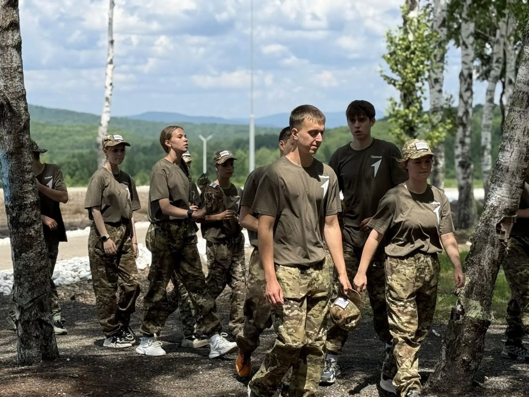 Военно-инструктивные сборы «Движения Первых» стартовали в Еврейской автономной области Военно-инструктивные сборы «Движения Первых» стартовали в Еврейской автономной области
