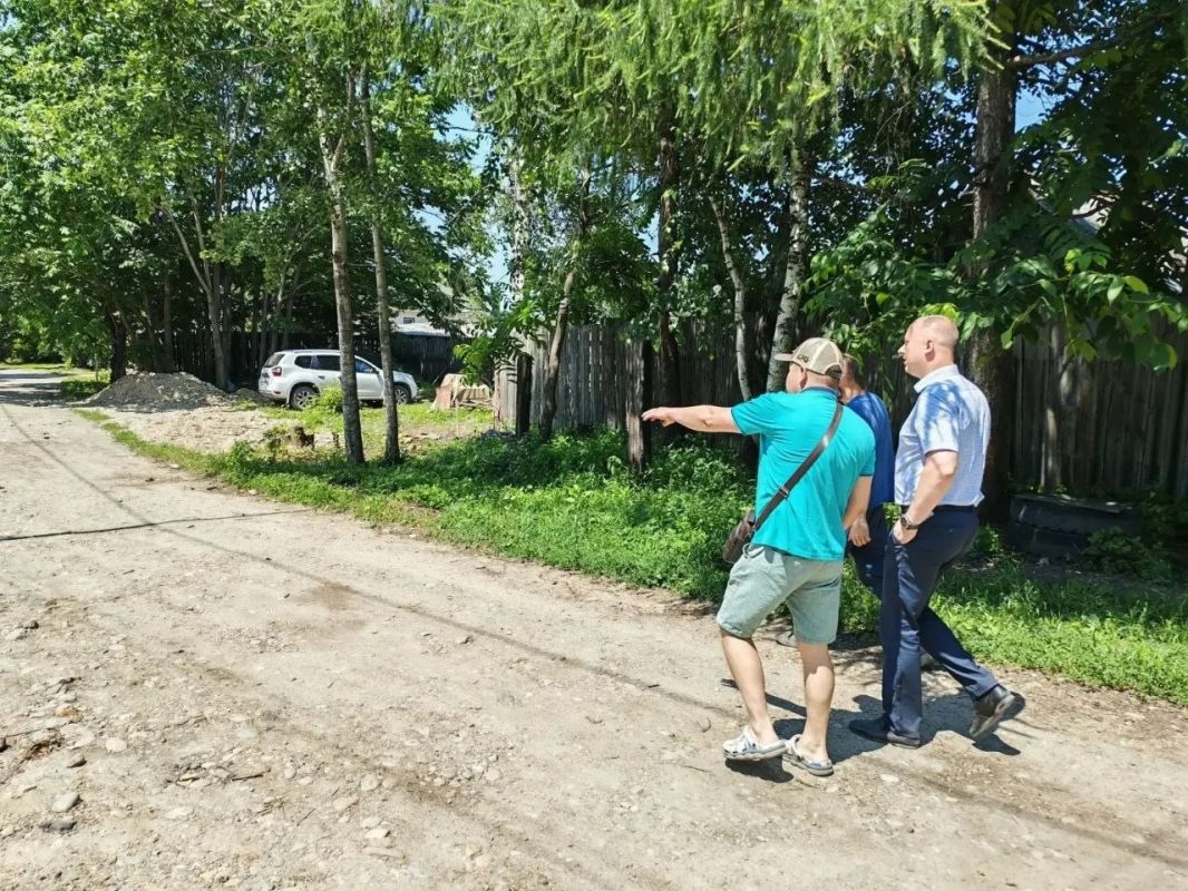 #Пообращениямгорожан. . Провел объезд на территории поселка Тукалевский #Пообращениямгорожан. . Провел объезд на территории поселка Тукалевский