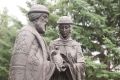 Мария Костюк: В День семьи, любви и верности вместе с жителями области и епископом Биробиджанским и Кульдурским Лукой открыли обновленный памятник святым Петру и Февронии Муромским — покровителям семьи, любви и верности