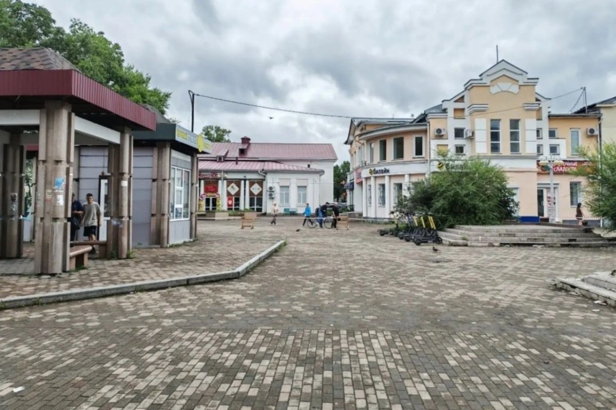 На Арбате начались ремонтные работы
