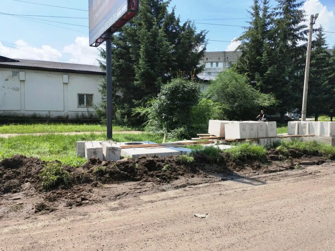 Автодорогу по ул. Советской готовят к асфальтированию Автодорогу по ул. Советской готовят к асфальтированию