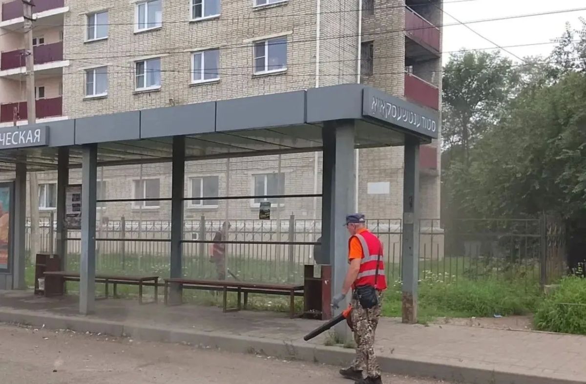 Продолжаем наводить порядок на улицах города