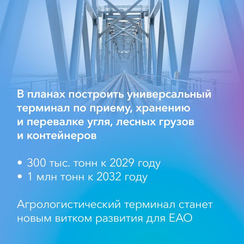 Новый импульс для ЕАО: у моста Нижнеленинское-Тунцзян создадут терминалы Новый импульс для ЕАО: у моста Нижнеленинское-Тунцзян создадут терминалы