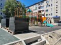 Благоустраивают двор в Биробиджане