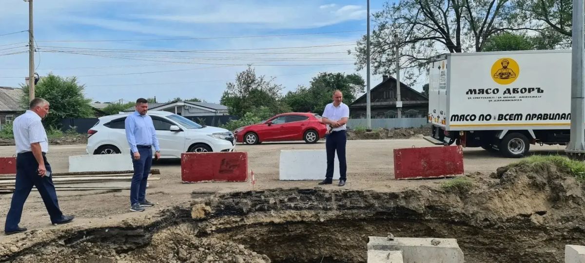На улице Советской продолжается ремонт дороги На улице Советской продолжается ремонт дороги