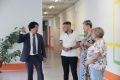 Бадма Башанкаев проверил качество капитального ремонта школы в Облучье
