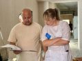 Бадма Башанкаев проверил ход строительства новых отделений областной больницы ЕАО