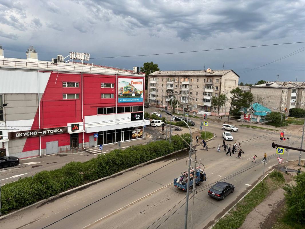 Без света остались десятки домов в Биробиджане