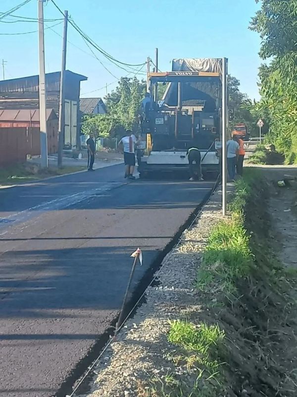 В селе Партизанское ЕАО начался ремонт дороги В селе Партизанское ЕАО начался ремонт дороги