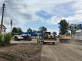 #продороги . Подрядчик ООО ПМК «Биробиджанводстрой» готовит автодорогу по ул. Миллера к асфальтированию