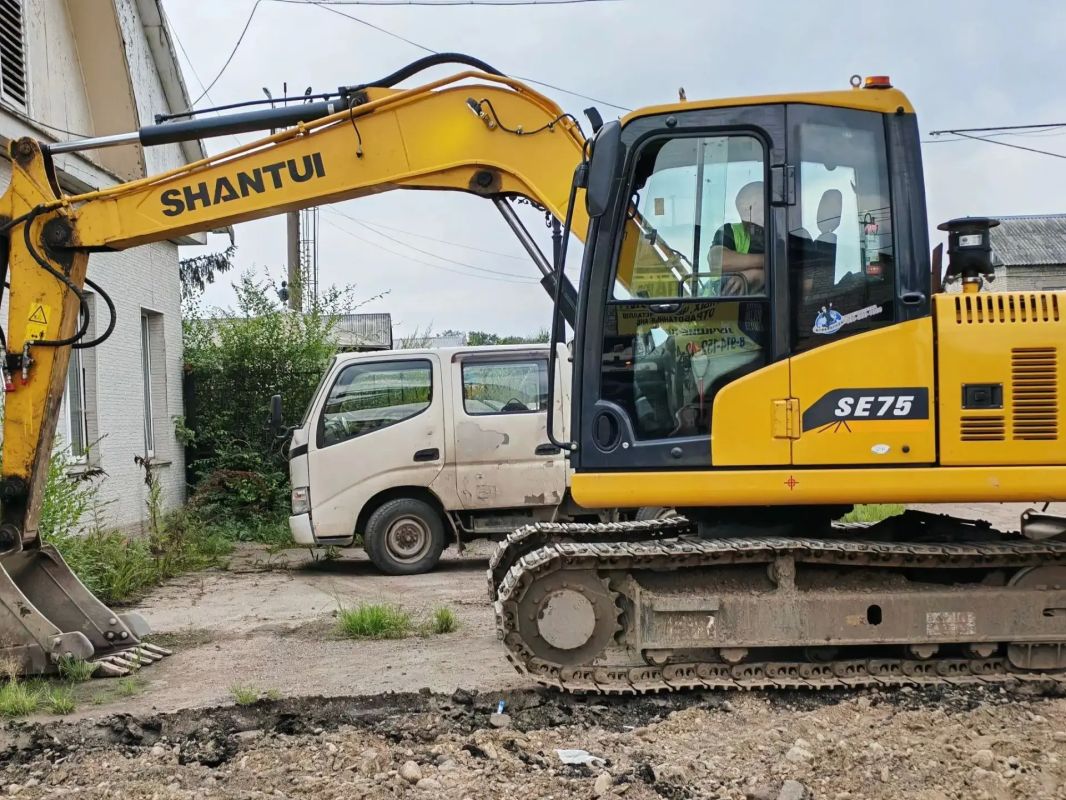 #продороги . Подрядчик ООО ПМК «Биробиджанводстрой» готовит автодорогу по ул. Миллера к асфальтированию #продороги . Подрядчик ООО ПМК «Биробиджанводстрой» готовит автодорогу по ул. Миллера к асфальтированию