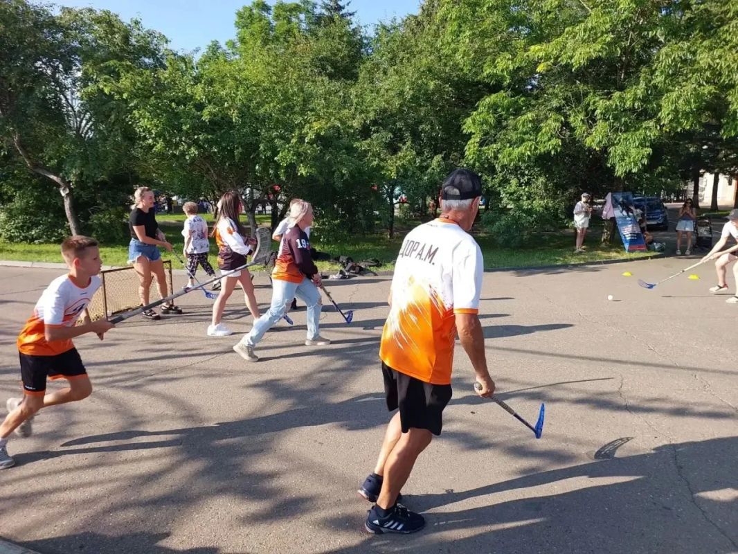 В Биробиджане прошли спортивные интерактивы В Биробиджане прошли спортивные интерактивы