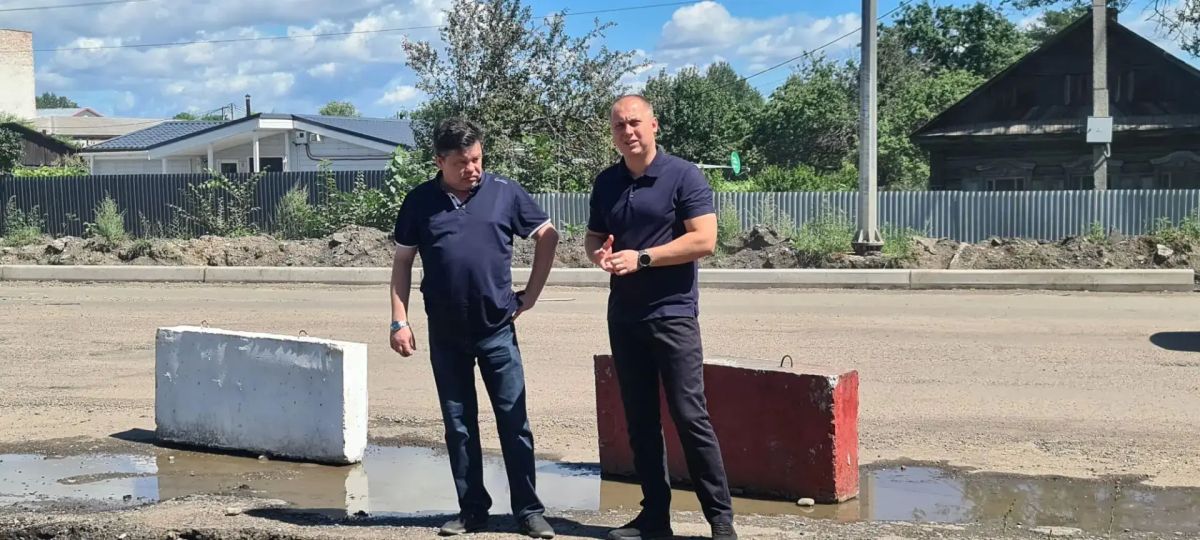 Благоустраиваем автодорогу по ул. Советской Благоустраиваем автодорогу по ул. Советской