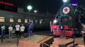 Из Владивостока в Москву выехал поезд "Россия", информирующий граждан о выборах в Госдуму, передает корреспондент ТАСС
