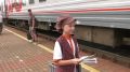 «Избирательный» поезд продолжает свой путь через всю Россию - от Владивостока до Москвы
