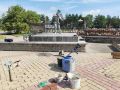 На Театральной площади Биробиджана начались активные работы по благоустройству