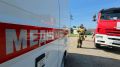 Пожар возник сегодня на одном из избирательных участков Биробиджанского района