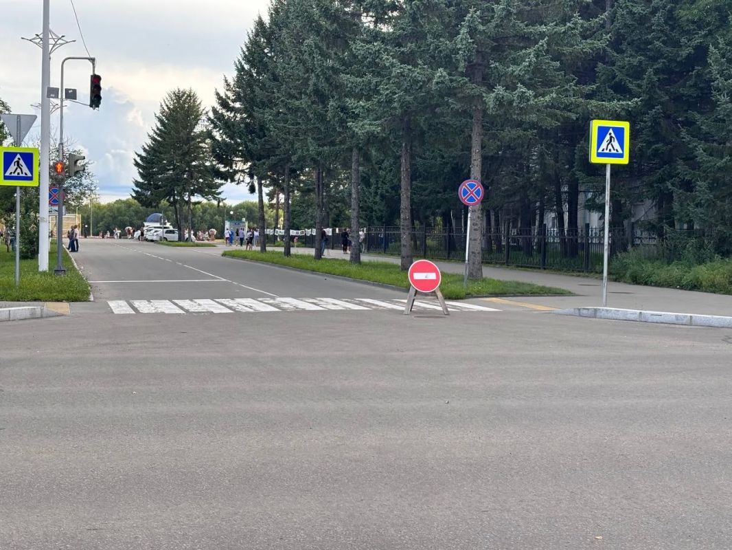 Ограничат движение транспорта сегодня в центре Биробиджана