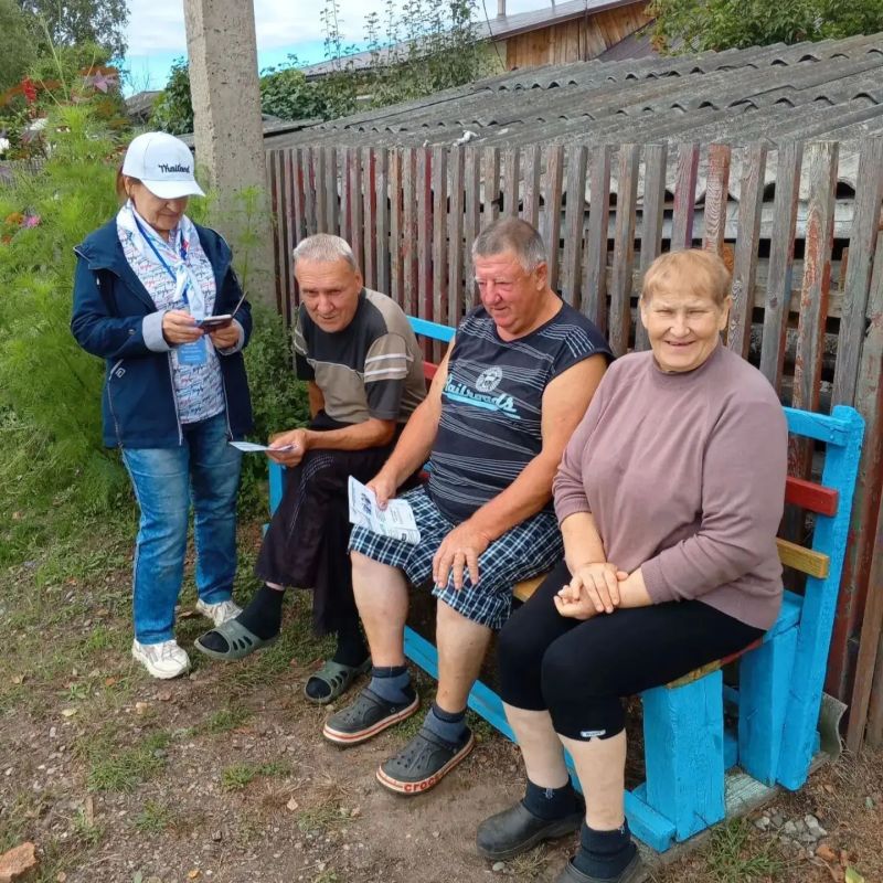 У нас про выборы знают все! И даже гуси на селе! У нас про выборы знают все! И даже гуси на селе!