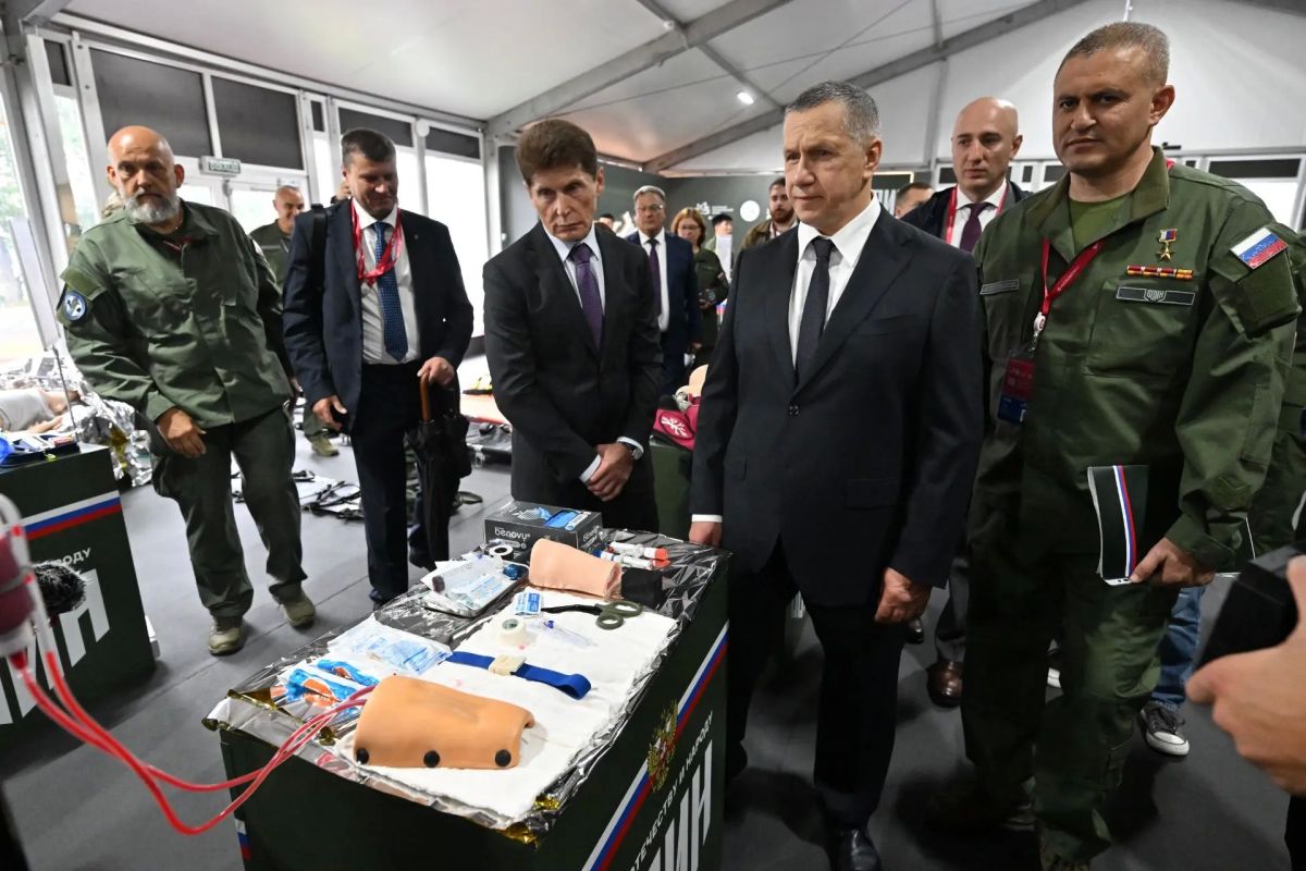 На выставке «Улица Дальнего Востока» в рамках ВЭФ открылся павильон Центра «ВОИН» На выставке «Улица Дальнего Востока» в рамках ВЭФ открылся павильон Центра «ВОИН»