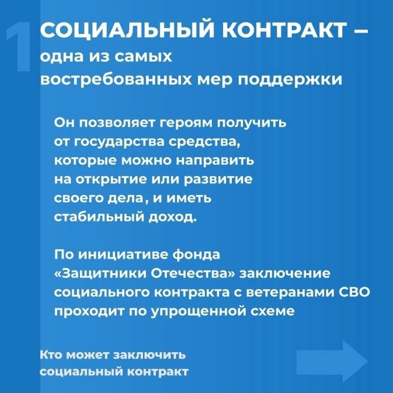 Социальный контракт для ветеранов СВО Социальный контракт для ветеранов СВО