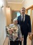 День рождения отметила труженица тыла Анна Иосифовна Цымбал