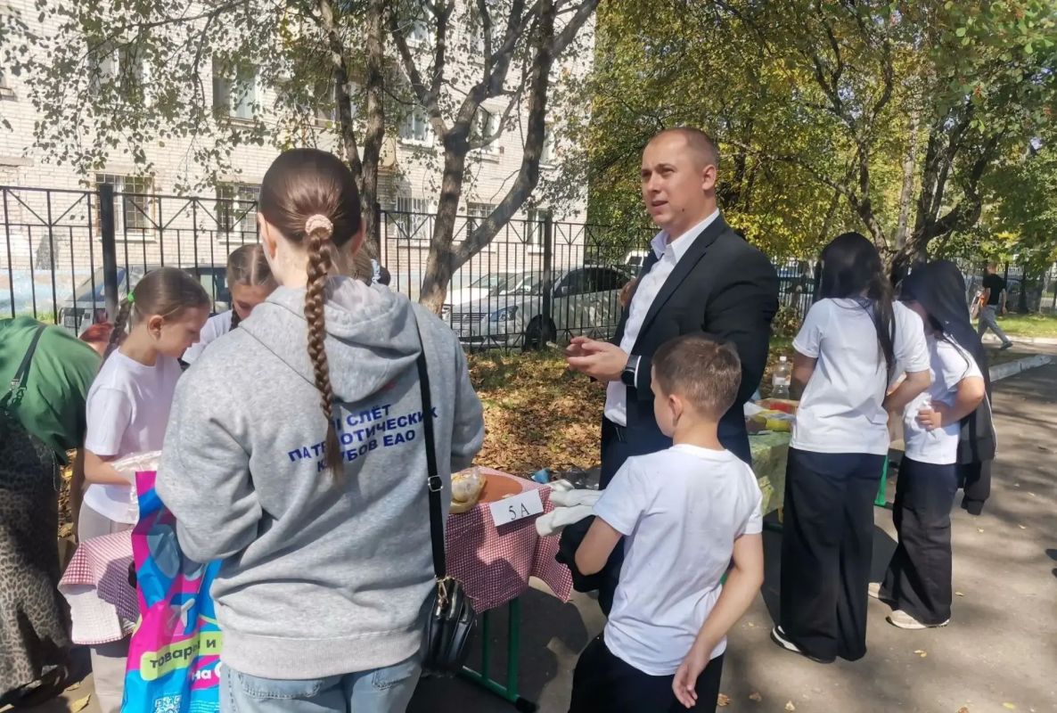 На избирательных участках Биробиджана проходят ярмарки