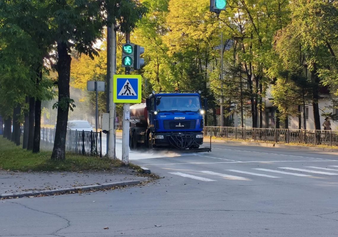 Коммунальные службы продолжают наводить порядок в Биробиджане