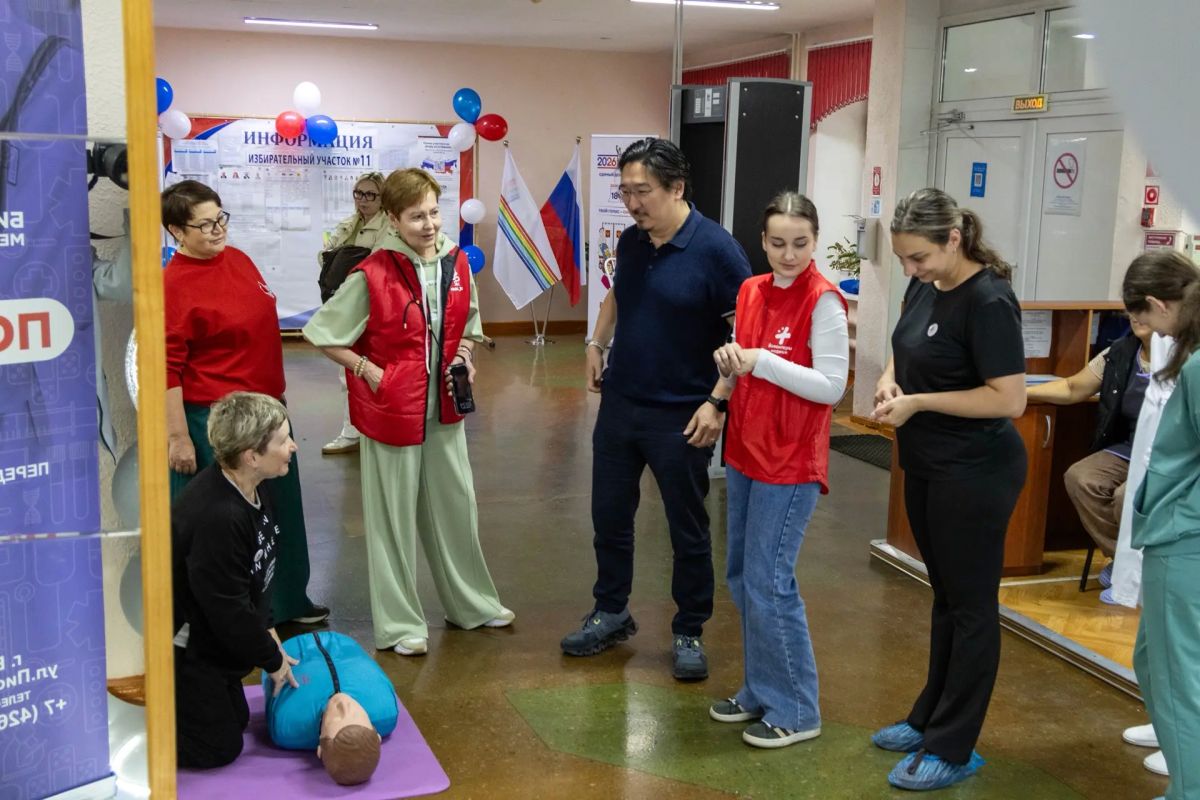 На некоторых избирательных участках сегодня можно сделать еще одно полезное дело - привиться от гриппа На некоторых избирательных участках сегодня можно сделать еще одно полезное дело - привиться от гриппа