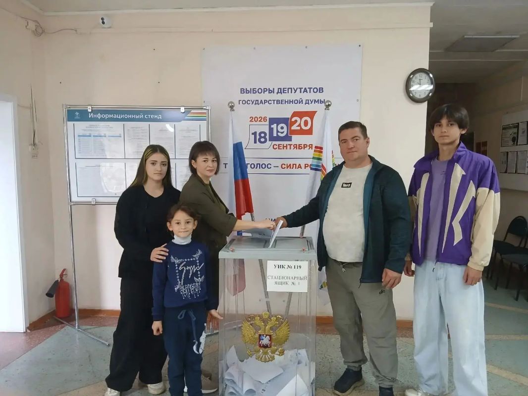 Большой семейный выбор: многодетные родители голосуют в ЕАО