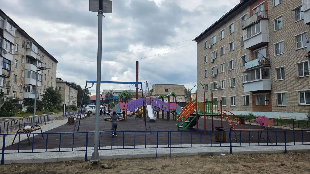 По требованию прокуратуры отремонтирована детская спортивно-игровая площадка в с.Ленинское ЕАО По требованию прокуратуры отремонтирована детская спортивно-игровая площадка в с.Ленинское ЕАО