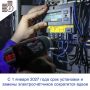 С 1 января 2027 года предельный срок установки, замены и допуска в эксплуатацию приборов учёта электроэнергии сокращается с шести до трёх месяцев