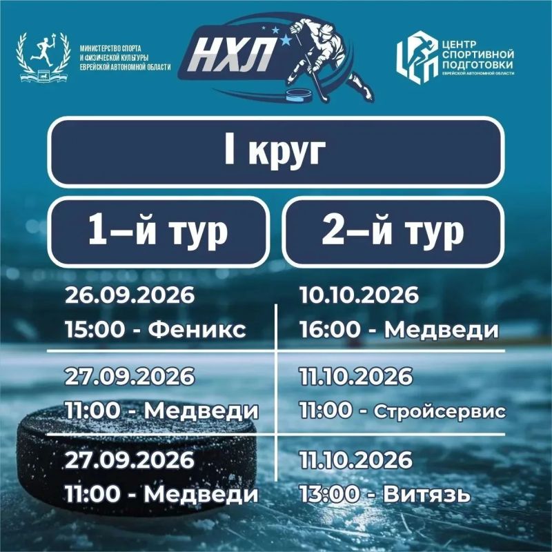 В Биробиджане пройдет открытие XVI сезона Ночной Хоккейной Лиги с участием легендарного вратаря сборной СССР Владимира Мышкина В Биробиджане пройдет открытие XVI сезона Ночной Хоккейной Лиги с участием легендарного вратаря сборной СССР Владимира Мышкина