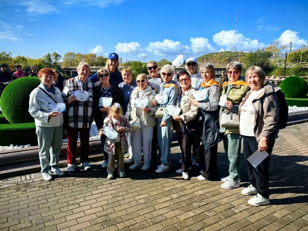 «10 000 шагов к жизни»: Вместе к активному долголетию «10 000 шагов к жизни»: Вместе к активному долголетию