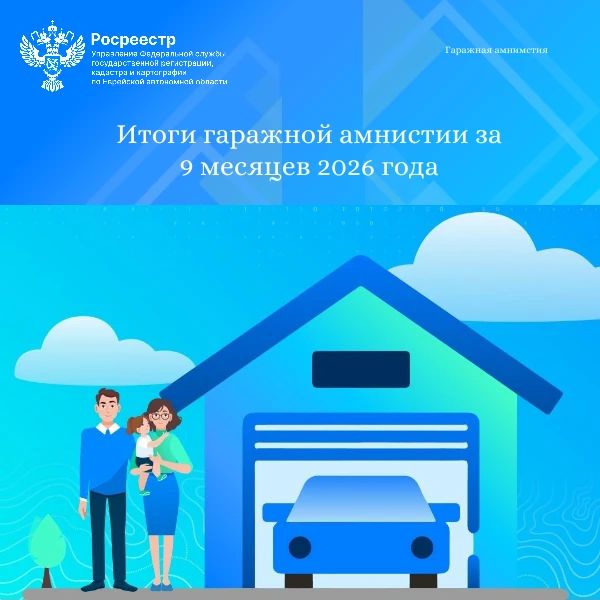 Итоги гаражной амнистии за 9 месяцев 2026 года