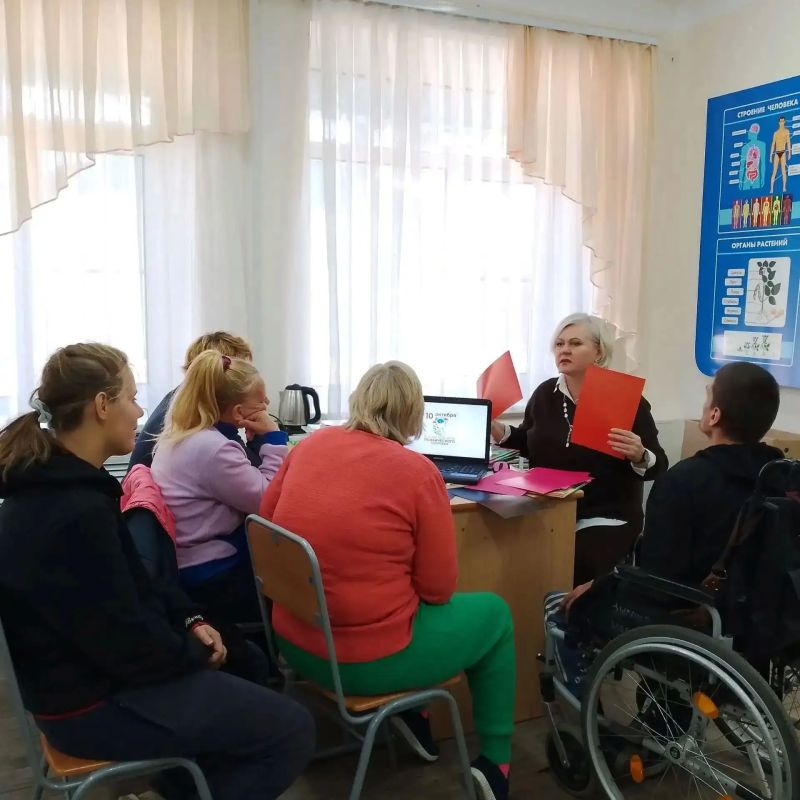 Всемирный День психического здоровья отметили в Доме социального обслуживания «Раздольный» Всемирный День психического здоровья отметили в Доме социального обслуживания «Раздольный»